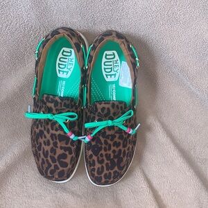 Hey Dude Harbor Breeze Lo Premium in Leopard